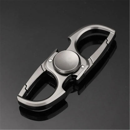 Finger Spinner Fidget Hand Spinner Anti-Anxiety Toy Relieves Stress Finger Spinner Ketchain Bottle Opener
