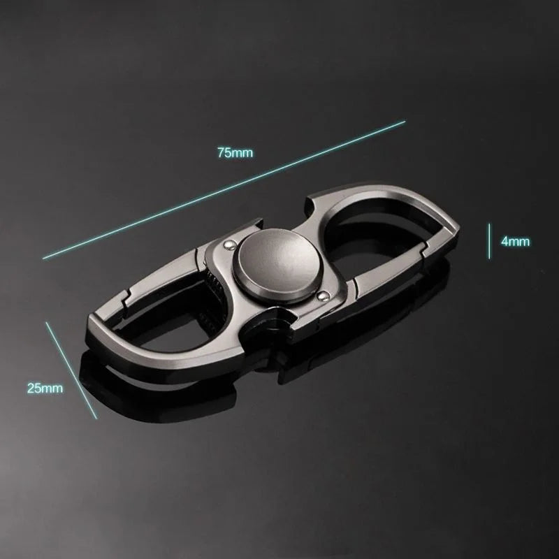 Finger Spinner Fidget Hand Spinner Anti-Anxiety Toy Relieves Stress Finger Spinner Ketchain Bottle Opener