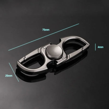 Finger Spinner Fidget Hand Spinner Anti-Anxiety Toy Relieves Stress Finger Spinner Ketchain Bottle Opener