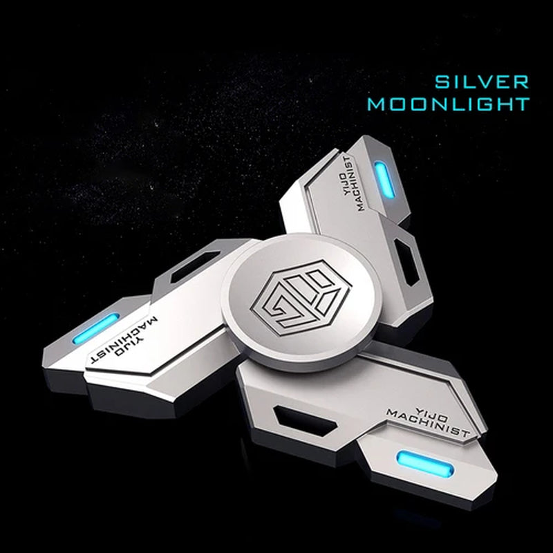Luminous Fidget Spinners Metal Alloy Hand Spinner Mute Bearing R188 Noctilucent Senior Gyro Stress Relief Toy for Adult Gifts