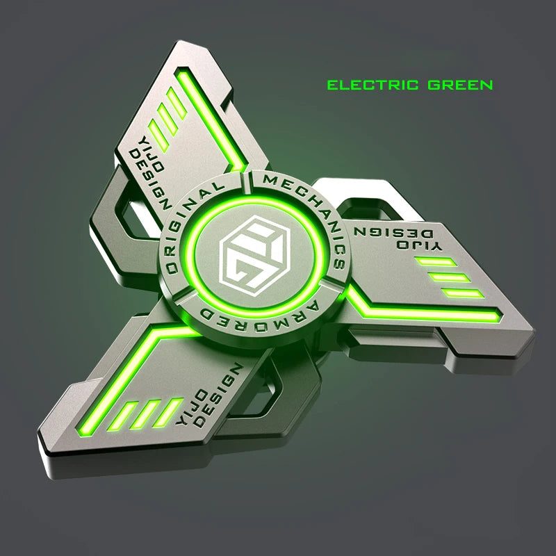 Luminous Fidget Spinners Metal Alloy Hand Spinner Mute Bearing R188 Noctilucent Senior Gyro Stress Relief Toy for Adult Gifts
