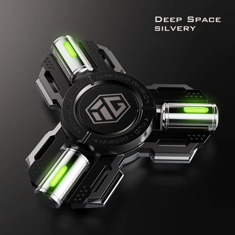 Luminous Fidget Spinners Metal Alloy Hand Spinner Mute Bearing R188 Noctilucent Senior Gyro Stress Relief Toy for Adult Gifts