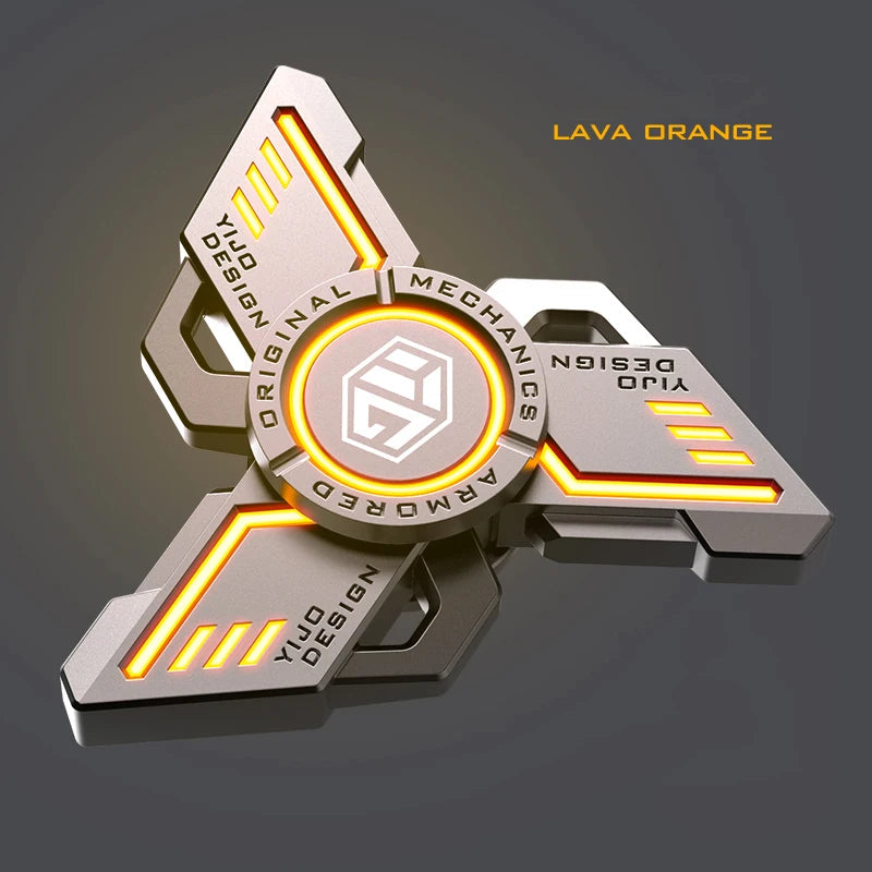 Luminous Fidget Spinners Metal Alloy Hand Spinner Mute Bearing R188 Noctilucent Senior Gyro Stress Relief Toy for Adult Gifts