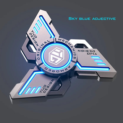 Luminous Fidget Spinners Metal Alloy Hand Spinner Mute Bearing R188 Noctilucent Senior Gyro Stress Relief Toy for Adult Gifts