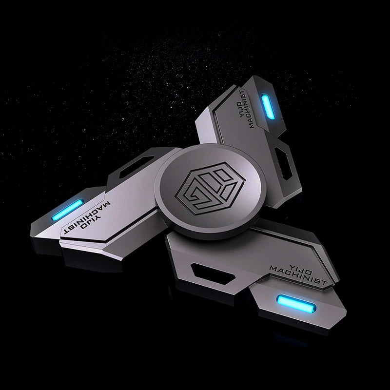 Luminous Fidget Spinners Metal Alloy Hand Spinner Mute Bearing R188 Noctilucent Senior Gyro Stress Relief Toy for Adult Gifts